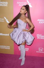 ARIANA GRANDE at Billboard Women in Music 2018 in New York 12/06/2018
