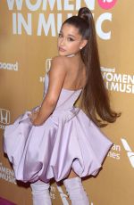ARIANA GRANDE at Billboard Women in Music 2018 in New York 12/06/2018