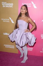 ARIANA GRANDE at Billboard Women in Music 2018 in New York 12/06/2018