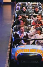 ARIANA GRANDE at Disneyland in Los Angeles 11/30/2018