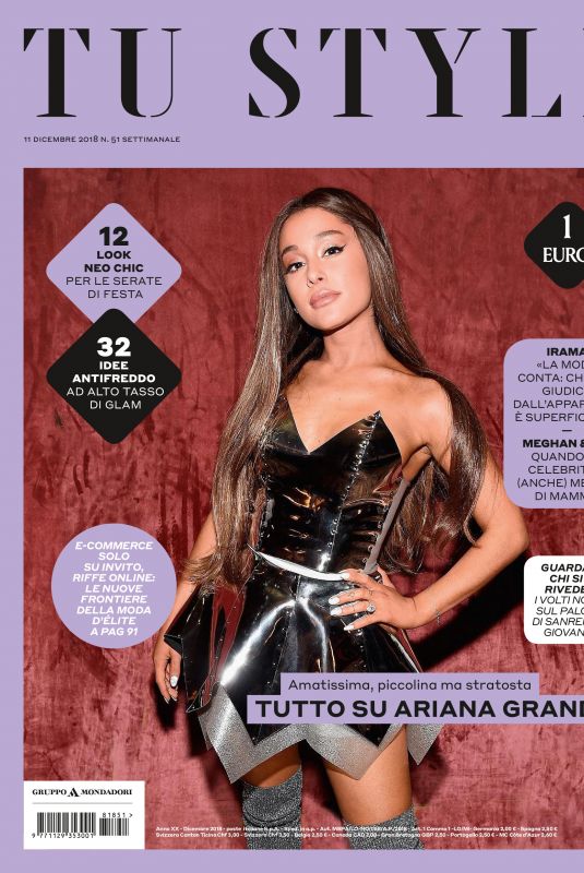 ARIANA GRANDE in Tu Style Magazine, December 2018