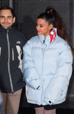 ARIANA GRANDE Leaves Her Apartment in New York 12/05/2018