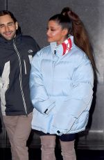 ARIANA GRANDE Leaves Her Apartment in New York 12/05/2018