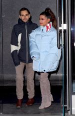ARIANA GRANDE Leaves Her Apartment in New York 12/05/2018