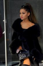 ARIANA GRANDE Out and About in New York 12/18/2018