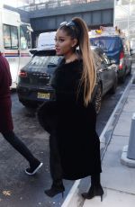 ARIANA GRANDE Out and About in New York 12/18/2018