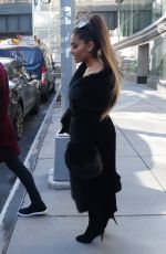 ARIANA GRANDE Out and About in New York 12/18/2018