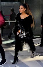 ARIANA GRANDE Out and About in New York 12/18/2018