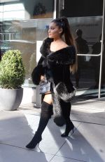 ARIANA GRANDE Out and About in New York 12/18/2018