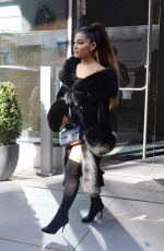 ARIANA GRANDE Out and About in New York 12/18/2018