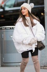 ARIANA GRANDE Out in New York 12/07/2018
