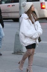ARIANA GRANDE Out in New York 12/07/2018