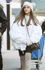 ARIANA GRANDE Out in New York 12/07/2018