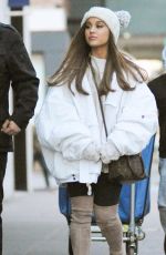 ARIANA GRANDE Out in New York 12/07/2018