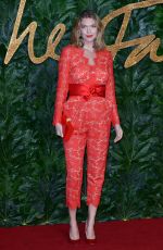 ARIZONA MUSE at British Fashion Awards in London 12/10/2018