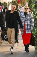 ASHLEE SIMPSON and Evan Ross Out for Lunch in West Hollywood 12/29/2018