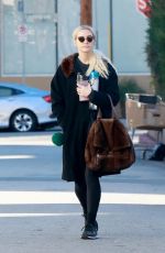 ASHLEE SIMPSON Heading to a Gym in Studio City 12/28/2018