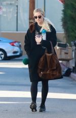 ASHLEE SIMPSON Heading to a Gym in Studio City 12/28/2018