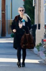 ASHLEE SIMPSON Heading to a Gym in Studio City 12/28/2018
