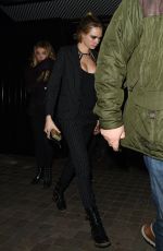 ASHLEY BENSON and CARA DELEVINGNE at Chiltern Firehouse in London 12/20/2018