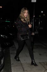 ASHLEY BENSON and CARA DELEVINGNE at Chiltern Firehouse in London 12/20/2018