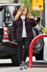 ASHLEY BENSON at a Gas Station in Los Feliz 12/14/2018