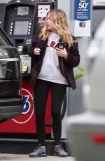 ASHLEY BENSON at a Gas Station in Los Feliz 12/14/2018