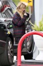 ASHLEY BENSON at a Gas Station in Los Feliz 12/14/2018