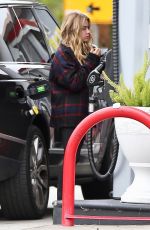 ASHLEY BENSON at a Gas Station in Los Feliz 12/14/2018