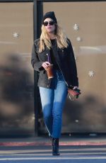 ASHLEY BENSON at Coffee Bean & Tea Leaf in Los Angeles 12/11/2018