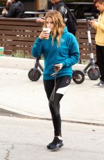 ASHLEY BENSON Out for Coffee in Los Angeles 12/10/2018