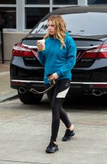 ASHLEY BENSON Out for Coffee in Los Angeles 12/10/2018