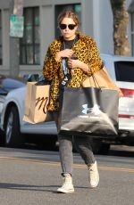 ASHLEY BENSON Out Shopping in Beverly Hills 12/12/2018