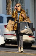 ASHLEY BENSON Out Shopping in Beverly Hills 12/12/2018