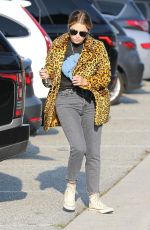 ASHLEY BENSON Out Shopping in Beverly Hills 12/12/2018