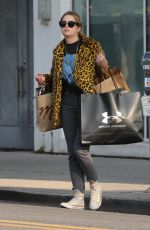 ASHLEY BENSON Out Shopping in Beverly Hills 12/12/2018