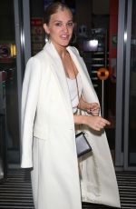 ASHLEY ROBERTS Arrives at Chris Evans Breakfast Show in London 12/13/2018