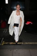 ASHLEY ROBERTS Arrives at Chris Evans Breakfast Show in London 12/13/2018