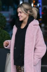 ASHLEY ROBERTS Leaves Her Hotel in London 12/01/2018