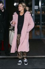 ASHLEY ROBERTS Leaves Her Hotel in London 12/01/2018