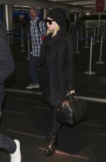 ASHLEY TISDALE at LAX Airport in Los Angeles 12/06/2018