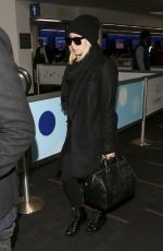 ASHLEY TISDALE at LAX Airport in Los Angeles 12/06/2018