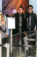 ASHLEY TISDALE at Los Angeles International Airport 12/08/2018