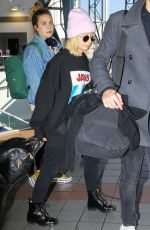 ASHLEY TISDALE at Los Angeles International Airport 12/08/2018