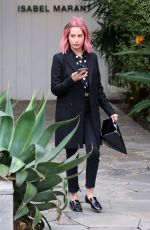 ASHLEY TISDALE Out and About in Los Angeles 12/14/2018
