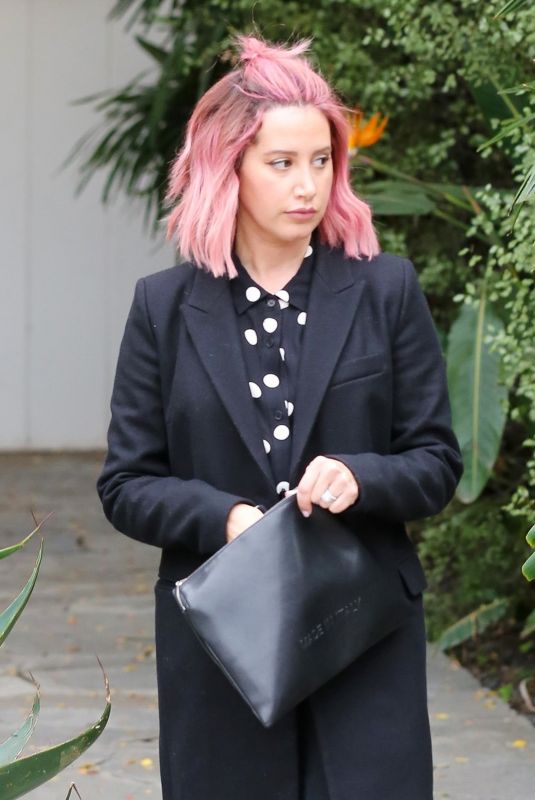 ASHLEY TISDALE Out and About in Los Angeles 12/14/2018