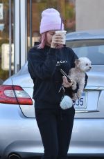 ASHLEY TISDALE Out for Coffee in Studio City 12/21/2018