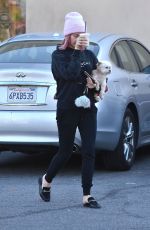 ASHLEY TISDALE Out for Coffee in Studio City 12/21/2018