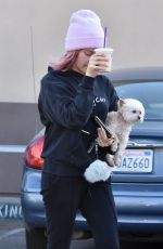 ASHLEY TISDALE Out for Coffee in Studio City 12/21/2018