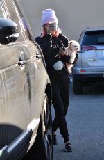 ASHLEY TISDALE Out for Coffee in Studio City 12/21/2018